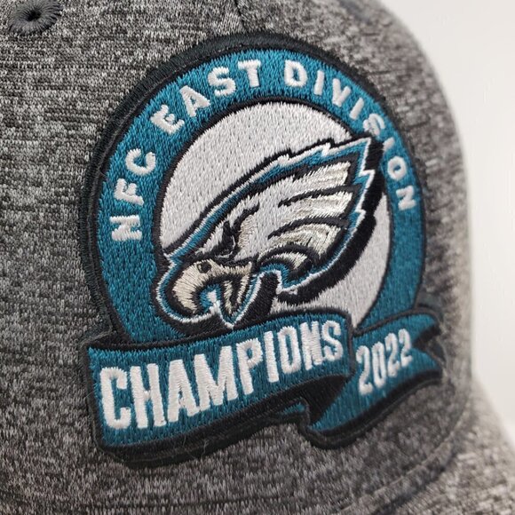 Philadelphia Eagles New Era 9Forty NFL Team Snapback Hat NFC East Champs NWOT - Picture 2 of 10
